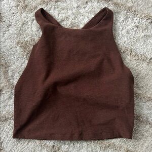 Beyond Yoga spacedye refocus crop tank